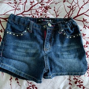 Size 6 eye candy girls jean shorts!